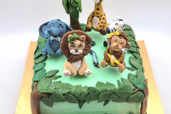 Jungle Theme Cake