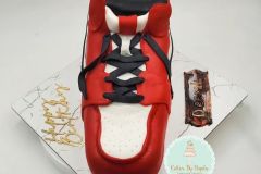 Nike Shoe Cake